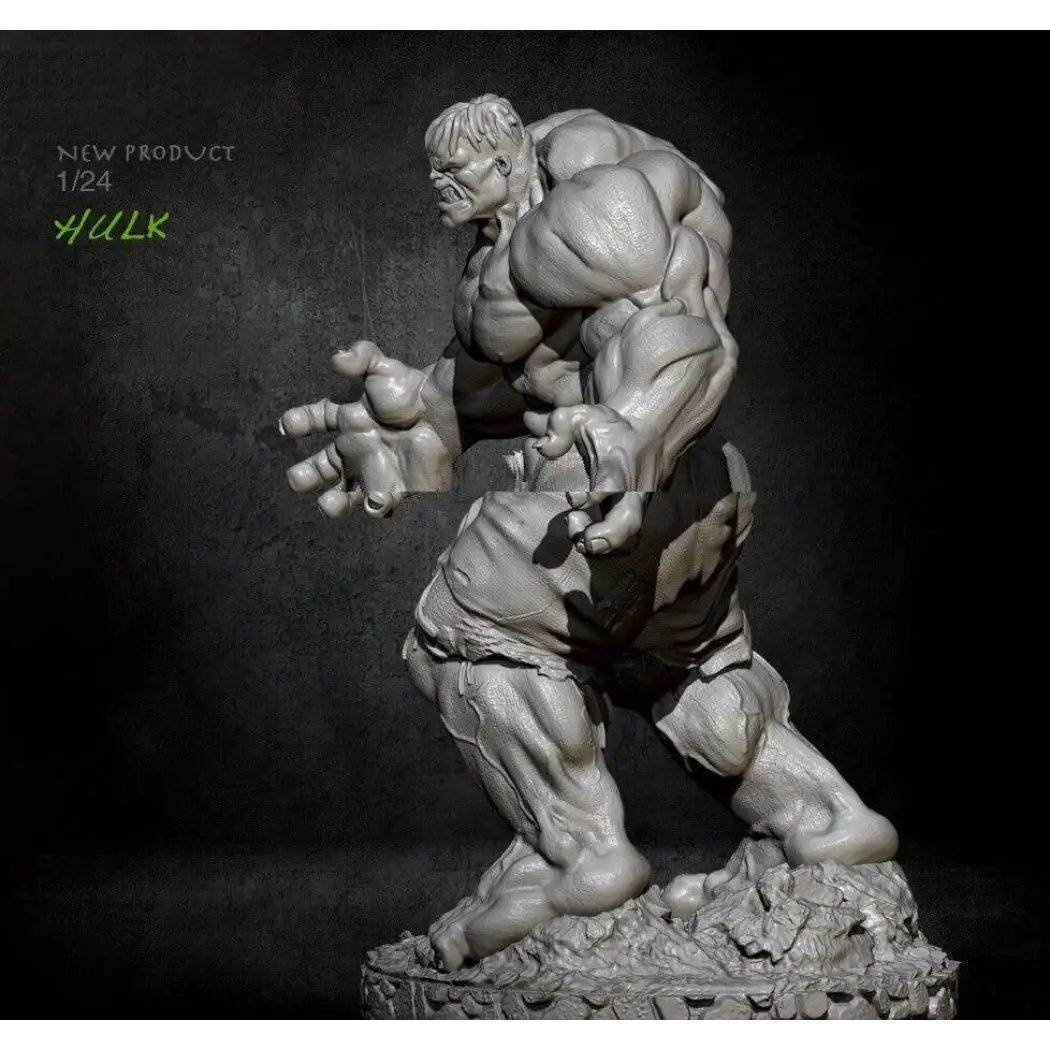 75mm Resin Superhero Model Kit Hulk Unpainted - Model-Fan-Store