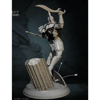 78mm Resin Model Kit Greek Warrior Perseus (no arrows) Unpainted - Model-Fan-Store