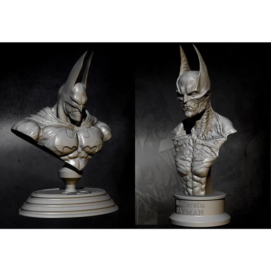 1/12 BUST 2pcs Resin Superhero Model Kit Batman Unpainted - Model-Fan-Store