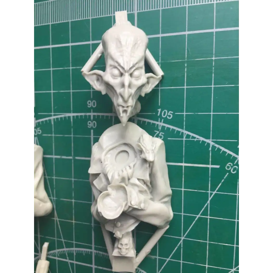 1/12 BUST 70mm Resin Model Kit Warrior Count Dracula Unpainted - Model-Fan-Store