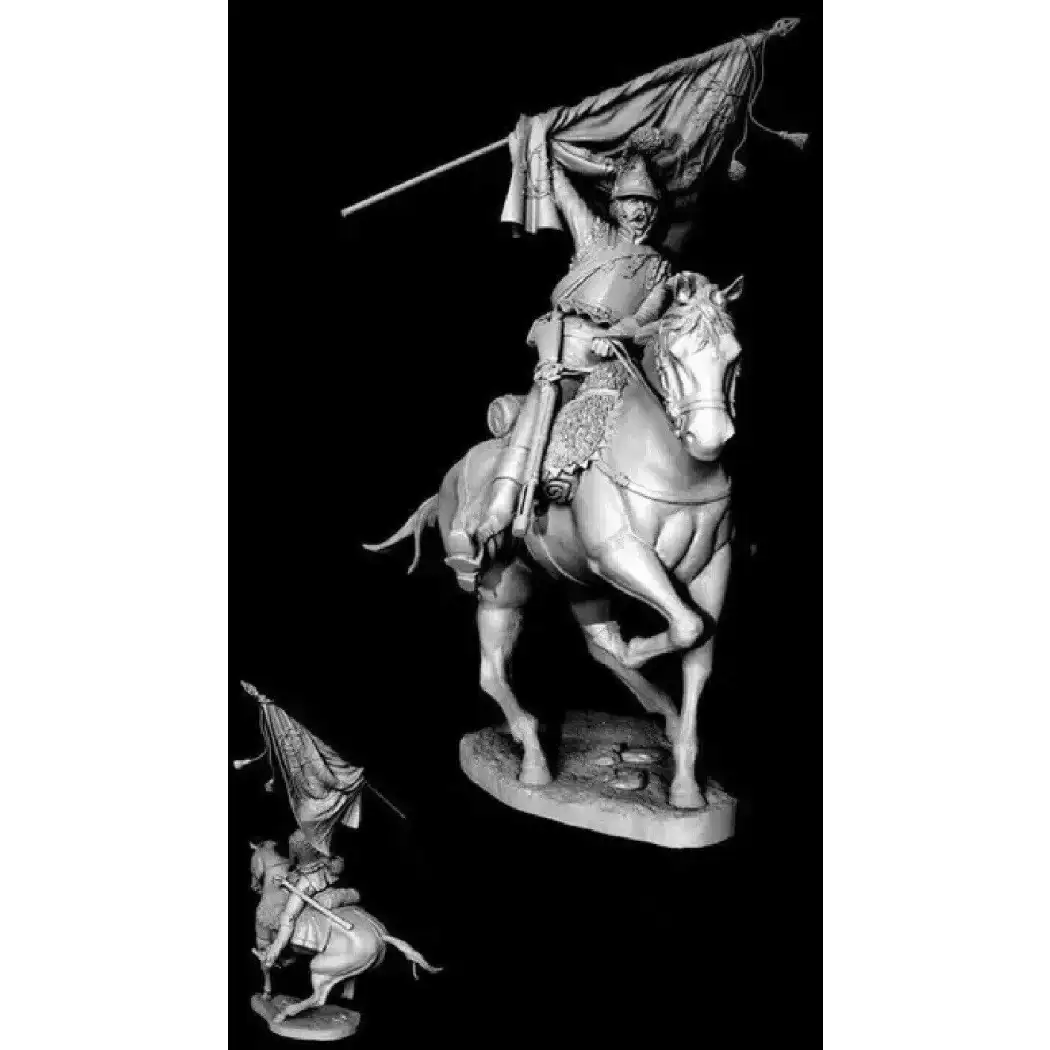 1/16 about 24cm Resin Model Kit FRENCH CARABINIER Warrior Unpainted - Model-Fan-Store