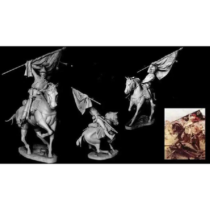 1/16 about 24cm Resin Model Kit FRENCH CARABINIER Warrior Unpainted - Model-Fan-Store