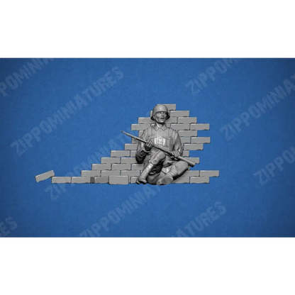 1/16 Resin Model Kit German Soldier Infantry Infantry WW2 Unpainted - Model-Fan-Store