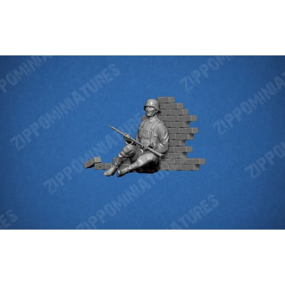 1/16 Resin Model Kit German Soldier Infantry Infantry WW2 Unpainted - Model-Fan-Store