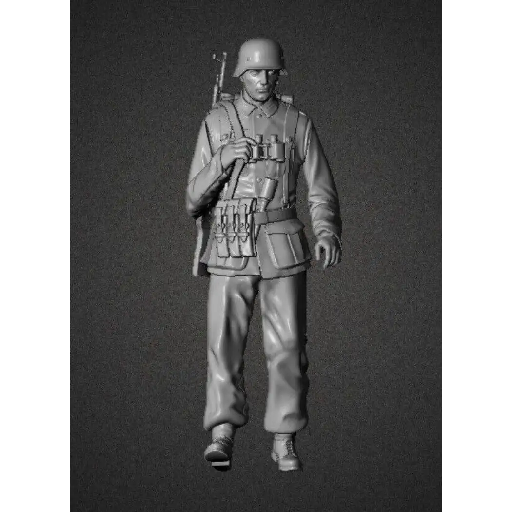 1/16 Resin Model Kit German Soldier Infantry WW2 Unpainted - Model-Fan-Store