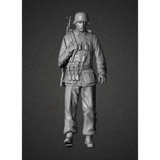 1/16 Resin Model Kit German Soldier Infantry WW2 Unpainted - Model-Fan-Store