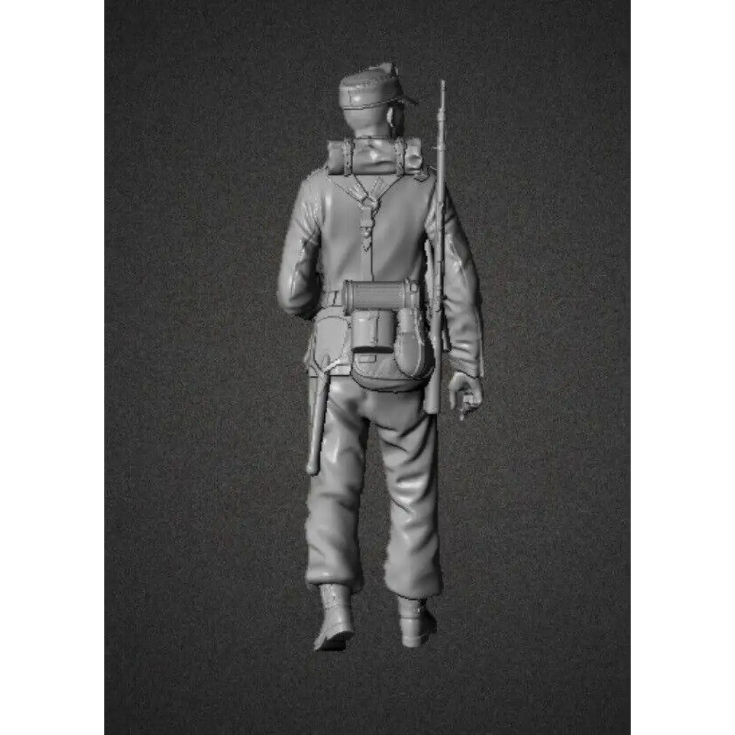 1/16 Resin Model Kit German Soldier Infantry WW2 Unpainted - Model-Fan-Store