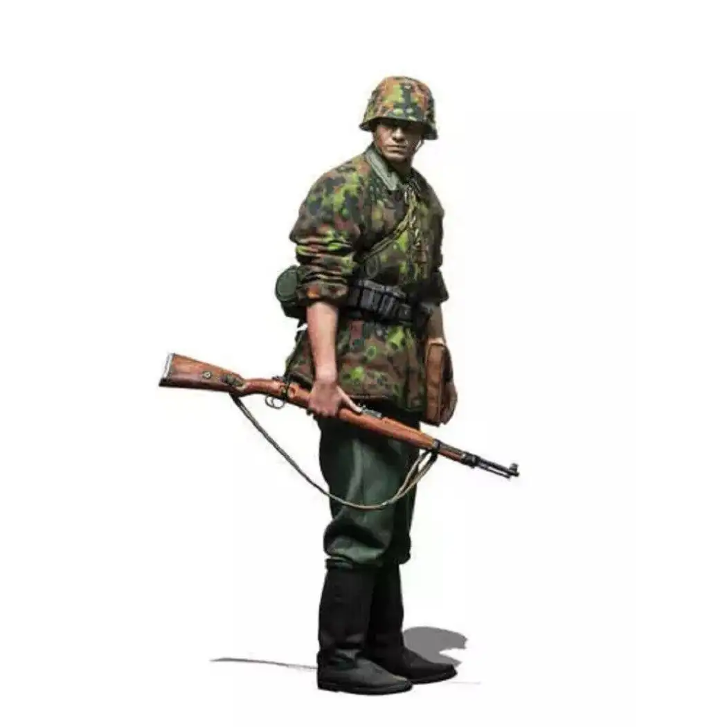 1/16 Resin Model Kit German Soldier Infantryman WW2 Unpainted - Model-Fan-Store