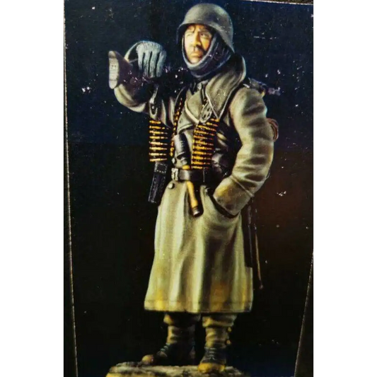 1/16 Resin Model Kit German Soldier Machine Gunner WW2 Unpainted - Model-Fan-Store