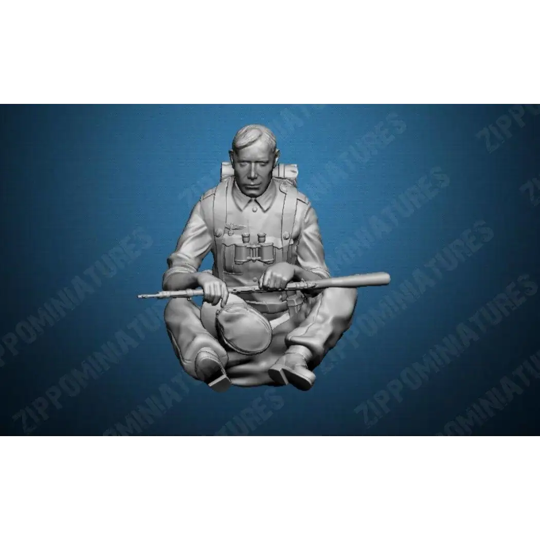 1/16 Resin Model Kit German Soldiers Infantry Take a Rest WW2 Unpainted - Model-Fan-Store