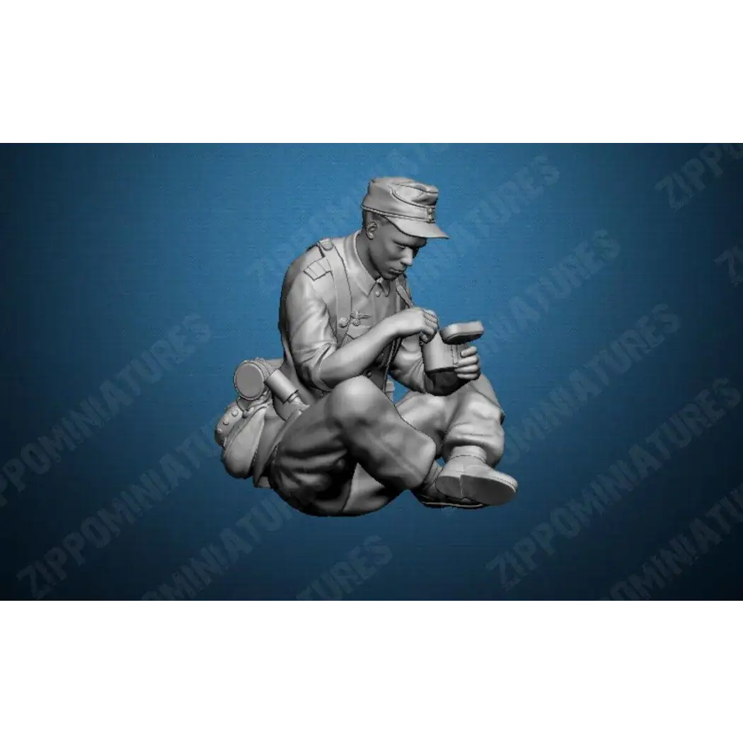 1/16 Resin Model Kit German Soldiers Infantry Take a Rest WW2 Unpainted - Model-Fan-Store