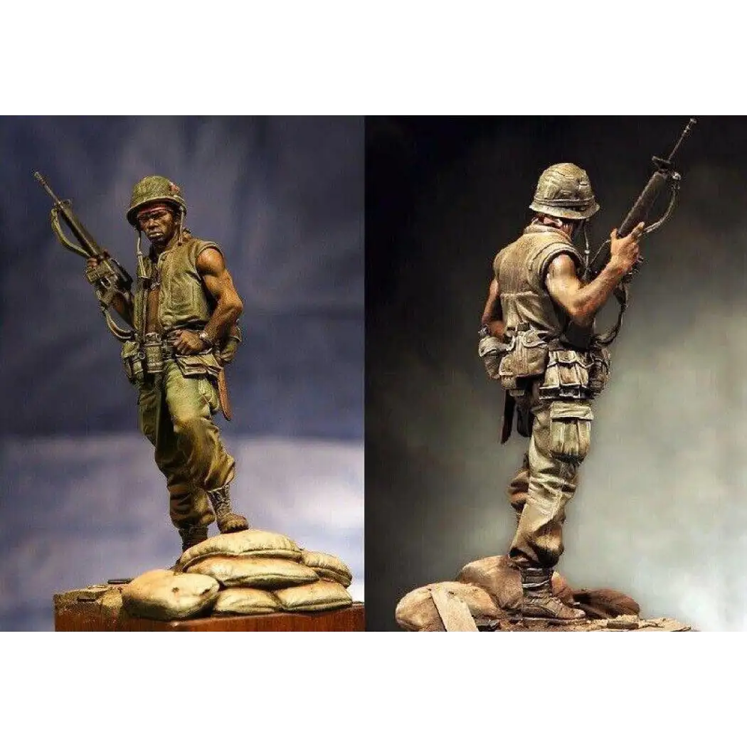 1/20 100mm Resin Model Kit US Army Soldier Vietnam War Unpainted - Model-Fan-Store