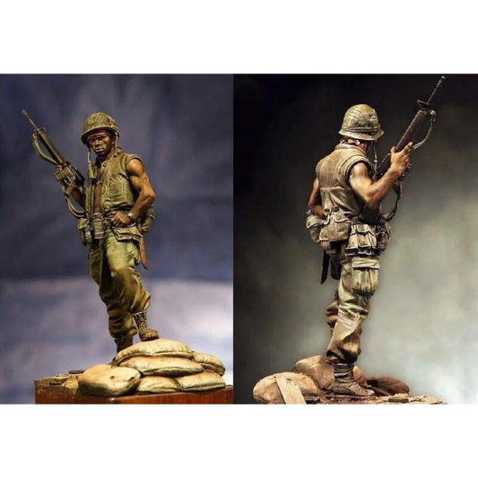 1/20 100mm Resin Model Kit US Army Soldier Vietnam War Unpainted - Model-Fan-Store