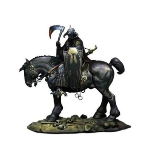 1/24 75mm Resin Model Kit Death Dealer I Warrior Fantasy Unpainted - Model-Fan-Store