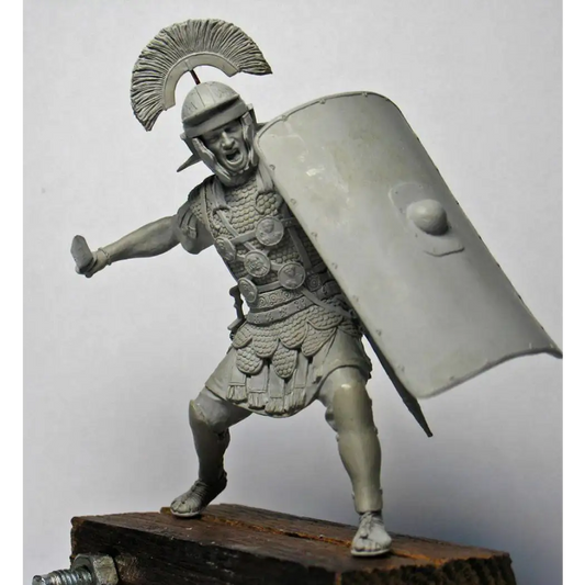 1/24 75mm Resin Model Kit Roman Centurion Commander Warrior Unpainted - Model-Fan-Store