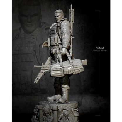 1/24 75mm Resin Superhero Model Kit Punisher Unpainted - Model-Fan-Store