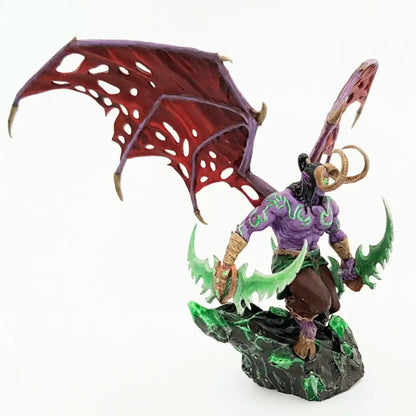 1/32 95mm Resin Model Kit Illidan Stormrage Demon Elf Warcraft Unpainted - Model-Fan-Store