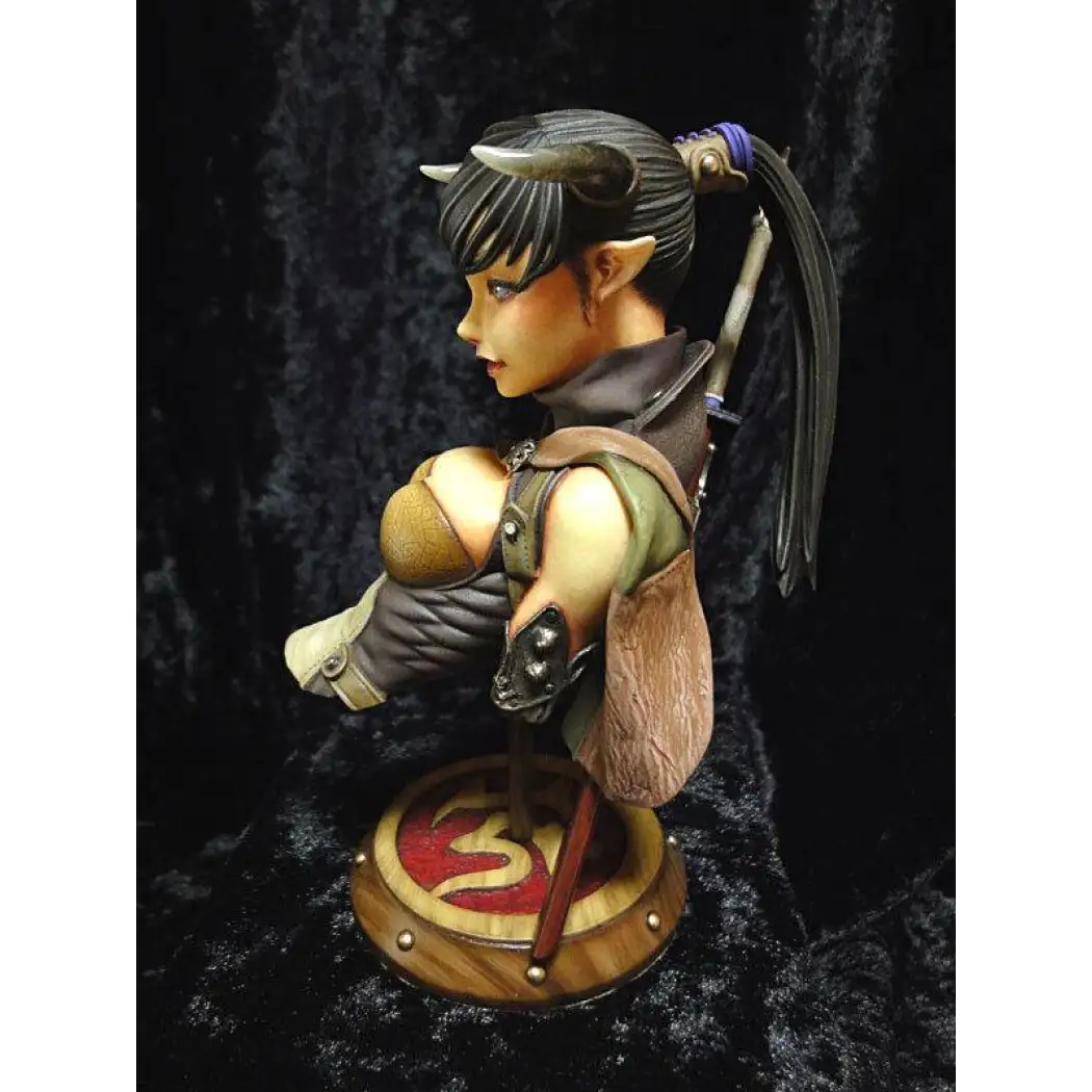 1/6 BUST Resin Model Kit Beautiful Beautiful Girl Warrior Devil Unpainted - Model-Fan-Store