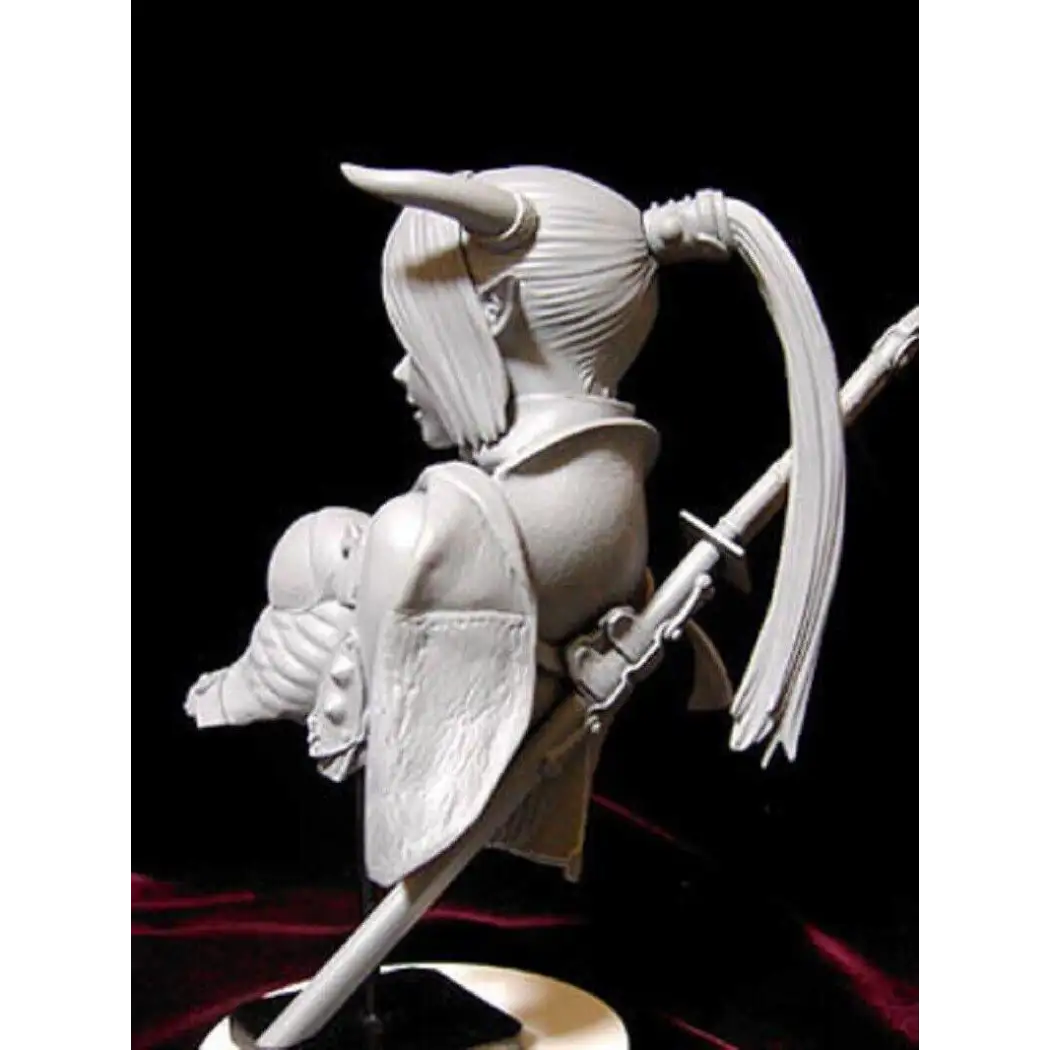 1/6 BUST Resin Model Kit Beautiful Beautiful Girl Warrior Devil Unpainted - Model-Fan-Store