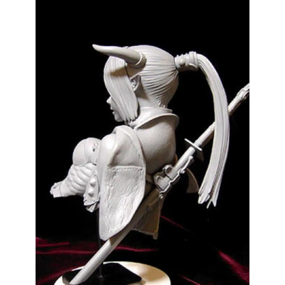 1/6 BUST Resin Model Kit Beautiful Beautiful Girl Warrior Devil Unpainted - Model-Fan-Store