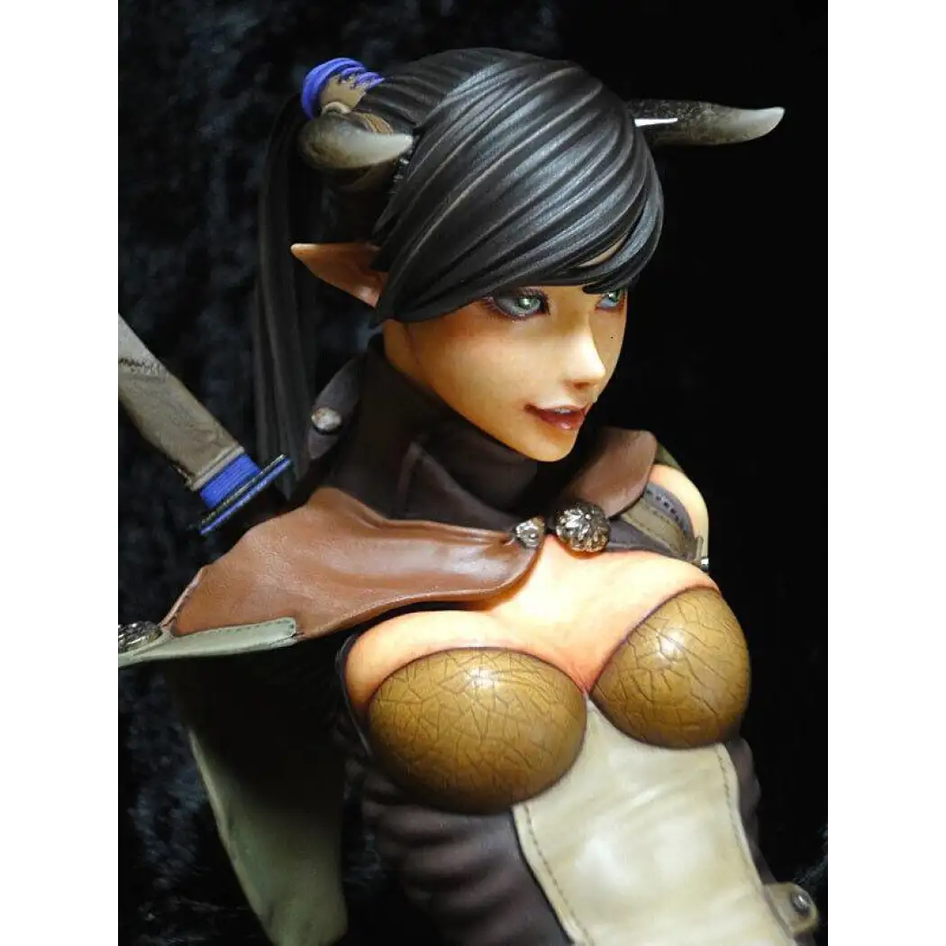 1/6 BUST Resin Model Kit Beautiful Beautiful Girl Warrior Devil Unpainted - Model-Fan-Store