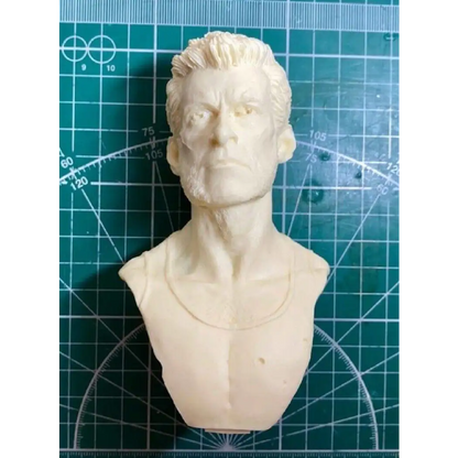 1/8 140mm BUST Resin Model Kit Hugh Jackman Wolverine Unpainted - Model-Fan-Store