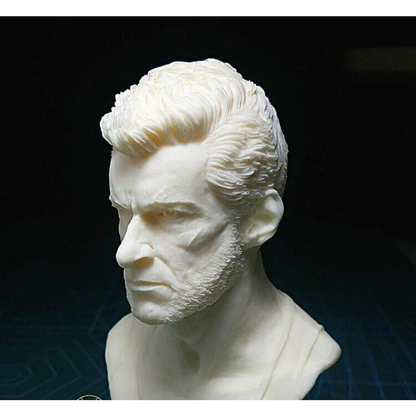 1/8 140mm BUST Resin Model Kit Hugh Jackman Wolverine Unpainted - Model-Fan-Store