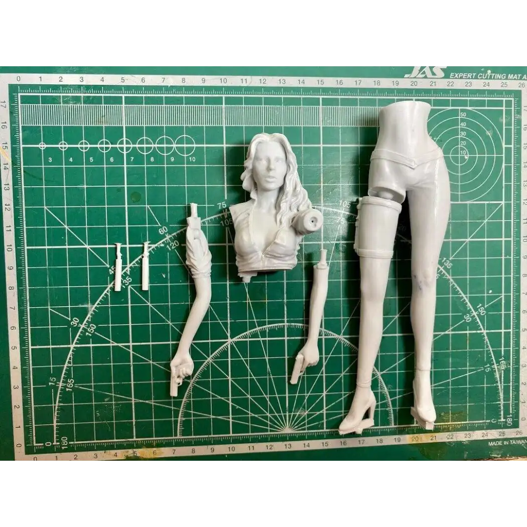 1/9 Resin Model Kit Beautiful Girl Woman Agent Spy Unpainted - Model-Fan-Store