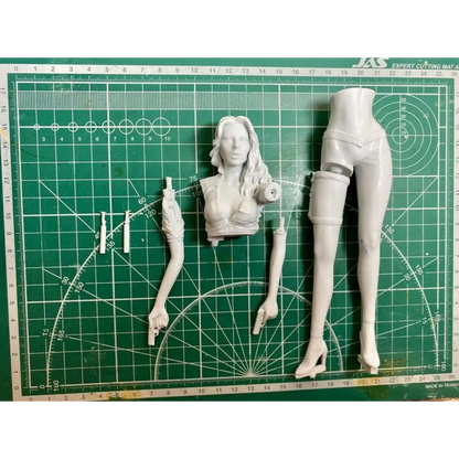 1/9 Resin Model Kit Beautiful Girl Woman Agent Spy Unpainted - Model-Fan-Store