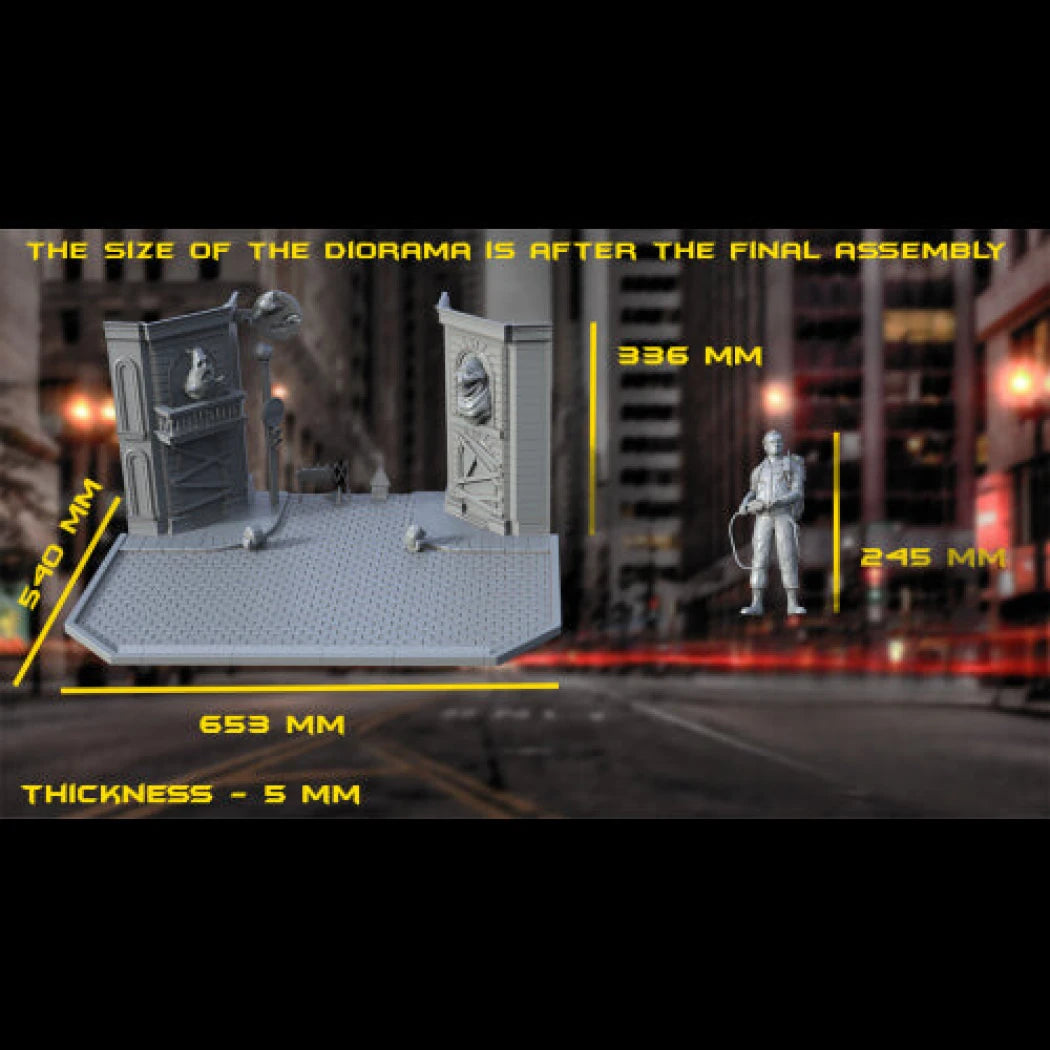 Digital STL Ghostbusters Diorama