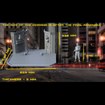 Digital STL Ghostbusters Diorama