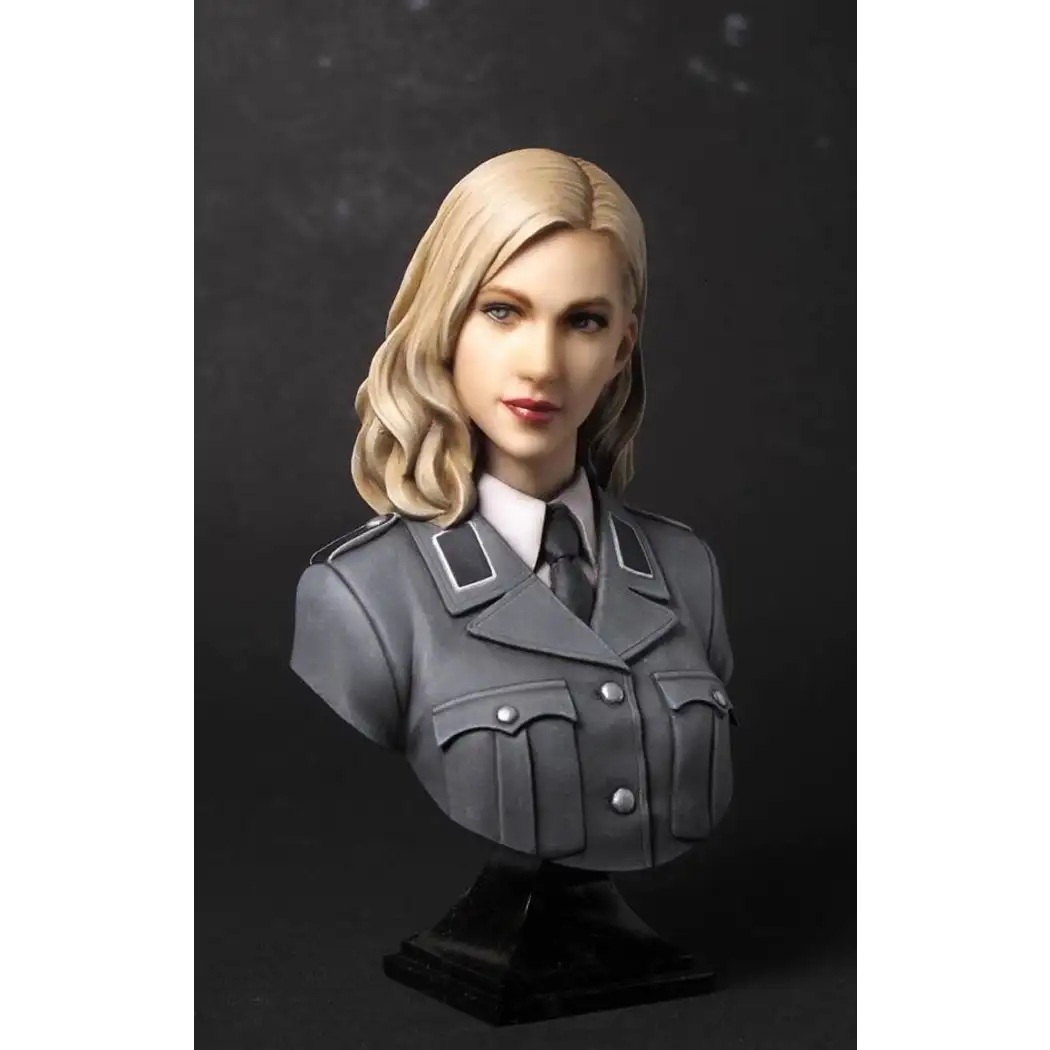 1/10 BUST Resin Model Kit German Beautiful Girl WW2 Unpainted - Model-Fan-Store