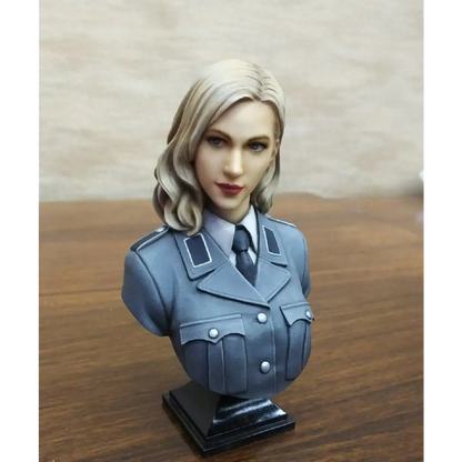 1/10 BUST Resin Model Kit German Beautiful Girl WW2 Unpainted - Model-Fan-Store