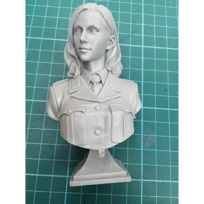 1/10 BUST Resin Model Kit German Beautiful Girl WW2 Unpainted - Model-Fan-Store