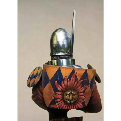 1/10 BUST Resin Model Kit Medieval Knight 14th Century Unpainted - Model-Fan-Store