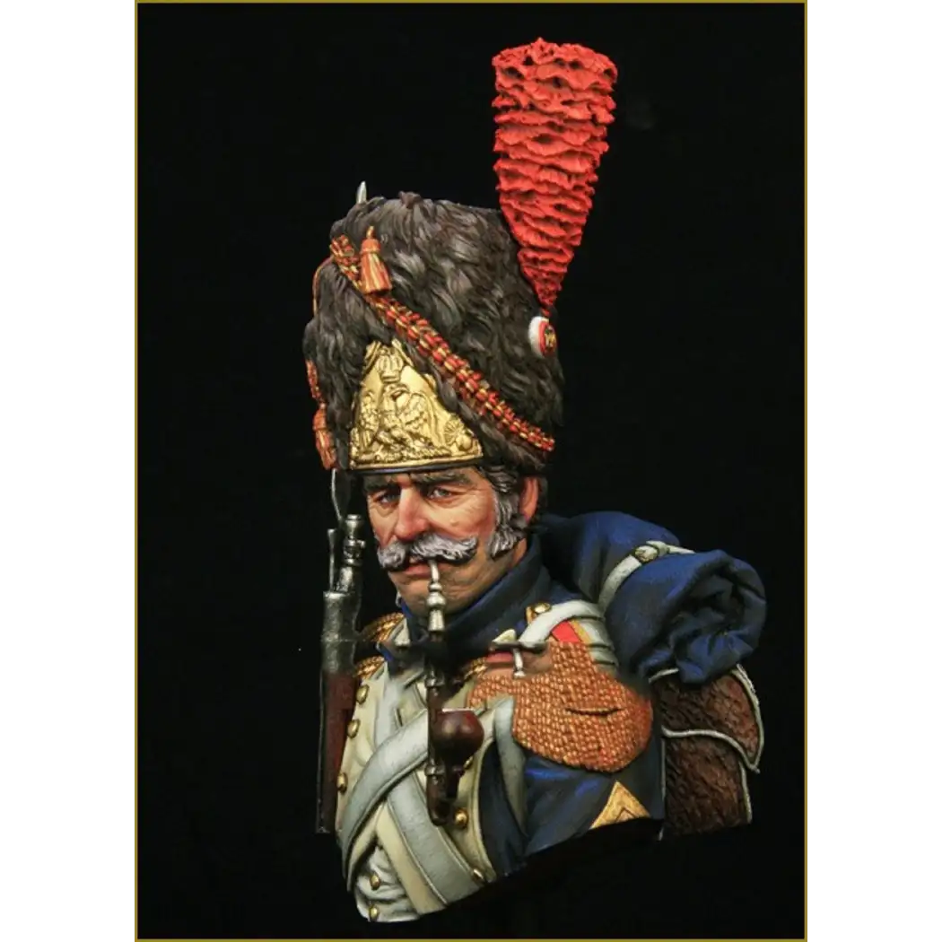 1/10 BUST Resin Model Kit Napoleonic Wars French Grenadier Unpainted - Model-Fan-Store