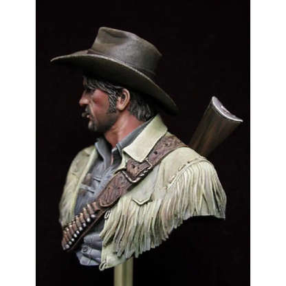 1/10 BUST Resin Model Kit Wild West Shooter Western Cowboy Unpainted - Model-Fan-Store