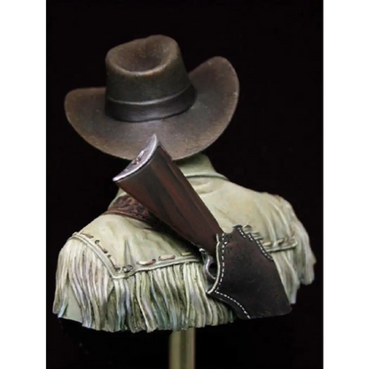 1/10 BUST Resin Model Kit Wild West Shooter Western Cowboy Unpainted - Model-Fan-Store