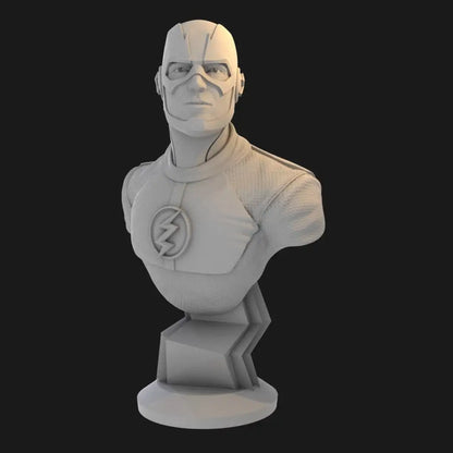 1/10 BUST Resin Superhero Model Kit Flash Unpainted - Model-Fan-Store