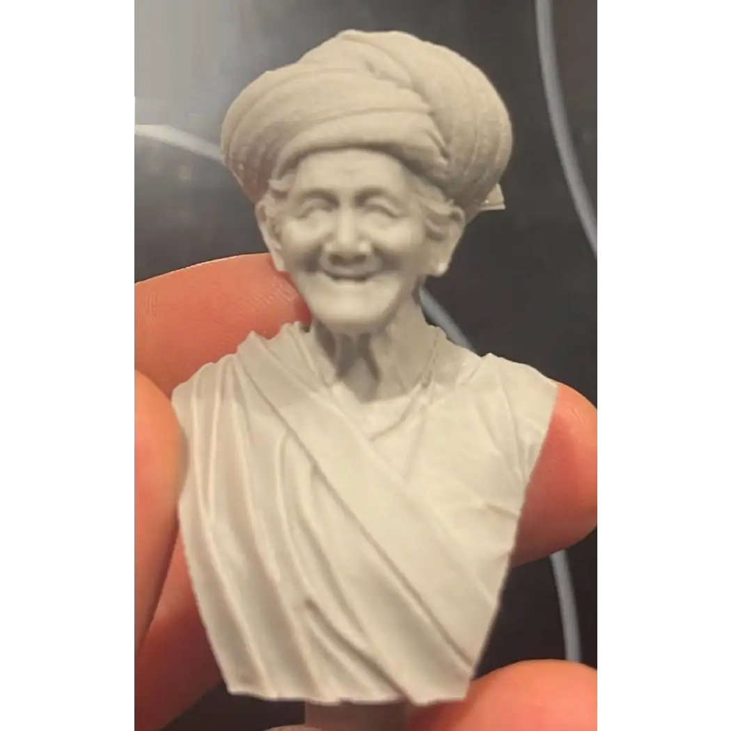 1/12 BUST Resin Model Kit Old Indonesian Woman Unpainted - Model-Fan-Store