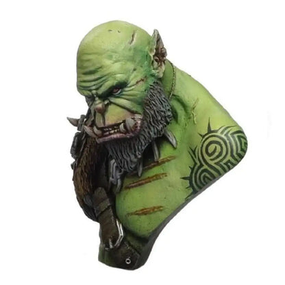 1/12 BUST Resin Model Kit Orc Warrior Warcraft Fantasy Unpainted - Model-Fan-Store