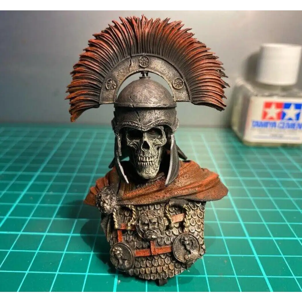 1/9 BUST 100mm Resin Model Kit Centurion Skeleton Last Warrior Unpainted Unassembled - Model-Fan-Store