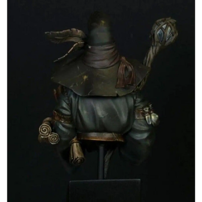 1/12 BUST 80mm Resin Model Kit Elder Mage Wizard Unpainted - Model-Fan-Store