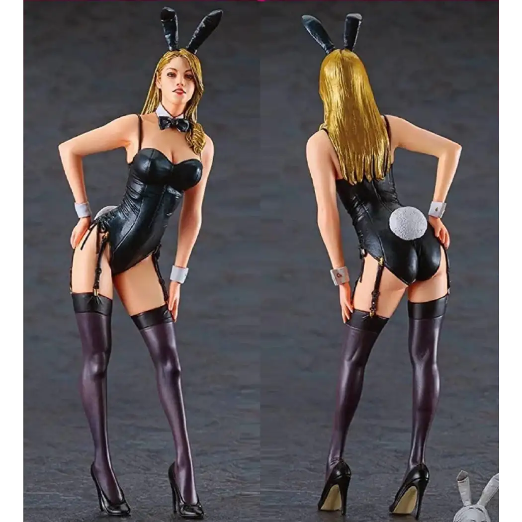 1/12 Resin Model Kit Modern Beautiful Girl Bunny Fantasy Unpainted - Model-Fan-Store