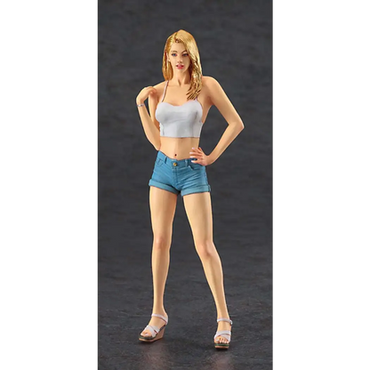 1/12 Resin Model Kit Modern Beautiful Girl Fantasy Unpainted - Model-Fan-Store