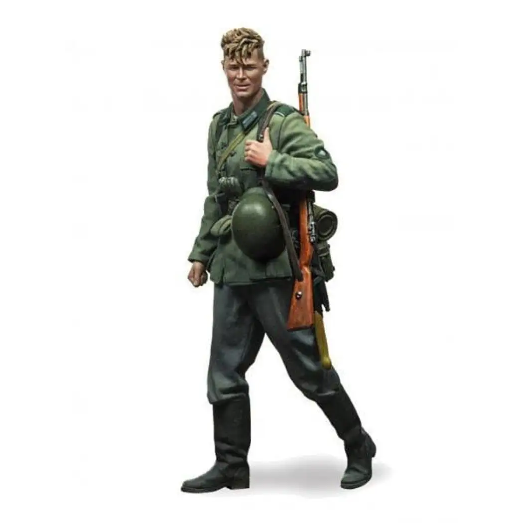 1/16 112mm Resin Model Kit German Soldier Officer WW2 Unpainted - Model-Fan-Store