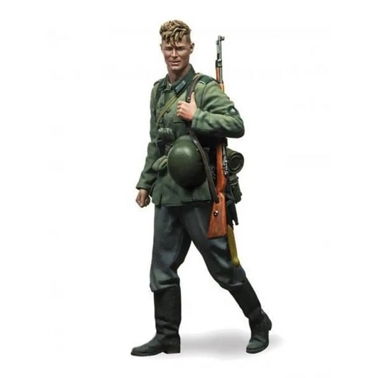 1/16 112mm Resin Model Kit German Soldier Officer WW2 Unpainted - Model-Fan-Store