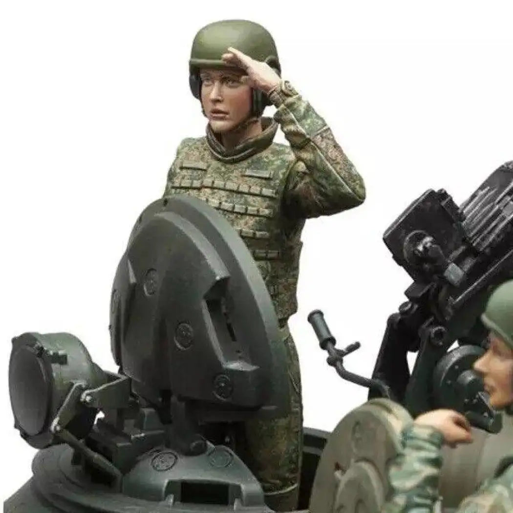 1/16 Resin Model Kit Beautiful Girl Modern Soldiers IDF no tank Unpainted - Model-Fan-Store