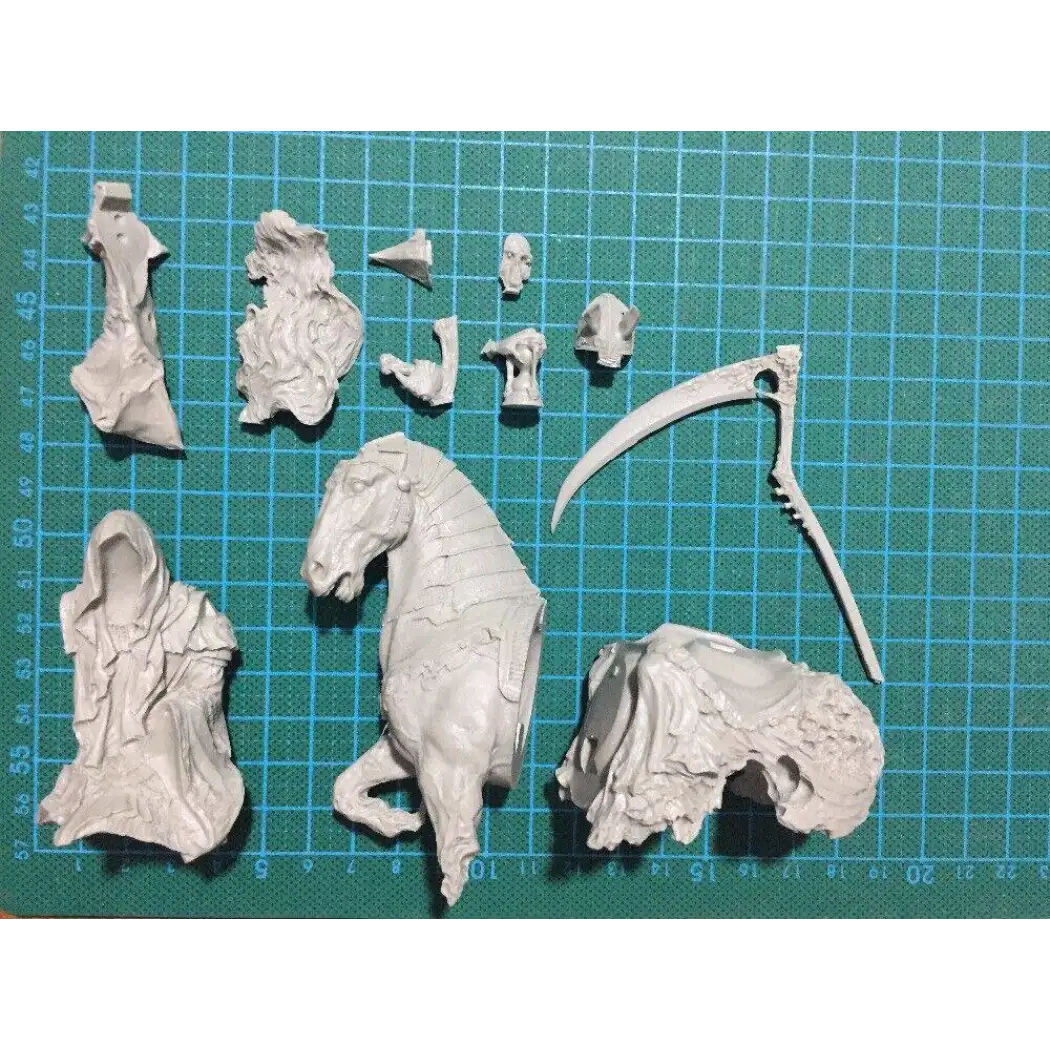 1/16 Resin Model Kit Undead Rider of Death Fantasy Unpainted – Model ...