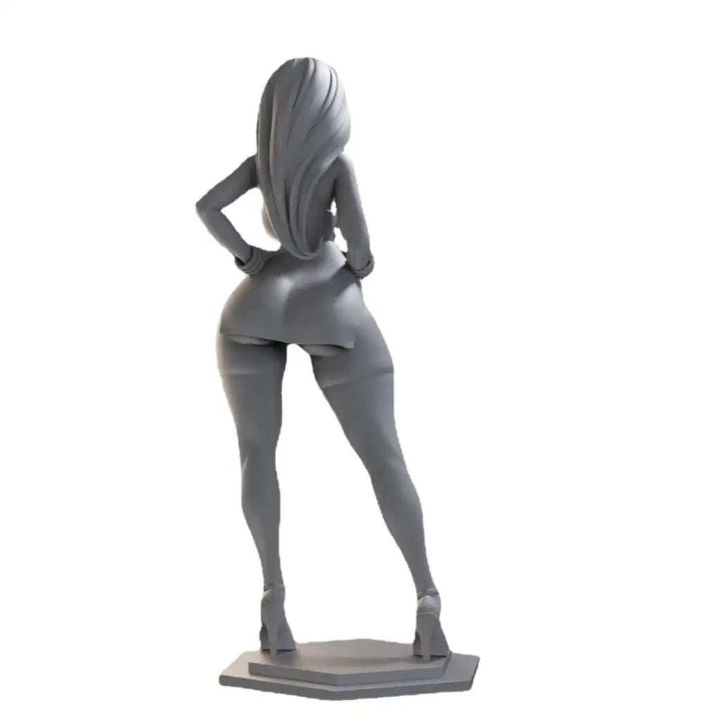 1/18 Resin Model Kit Modern Beautiful Girl Dancer Big Body Unpainted - Model-Fan-Store